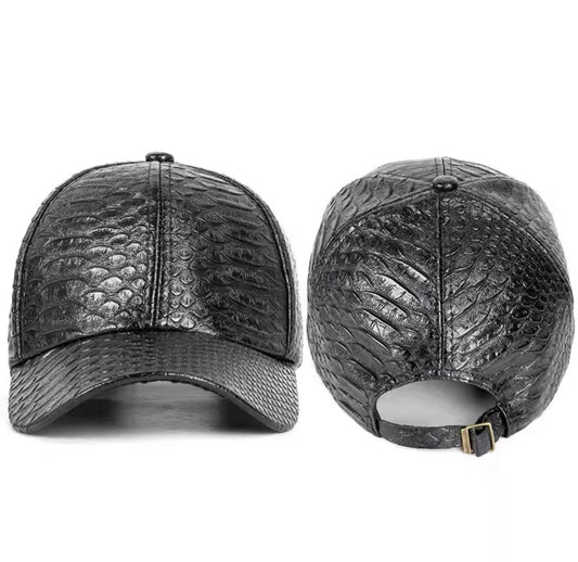 Croc Baseball Cap- Black